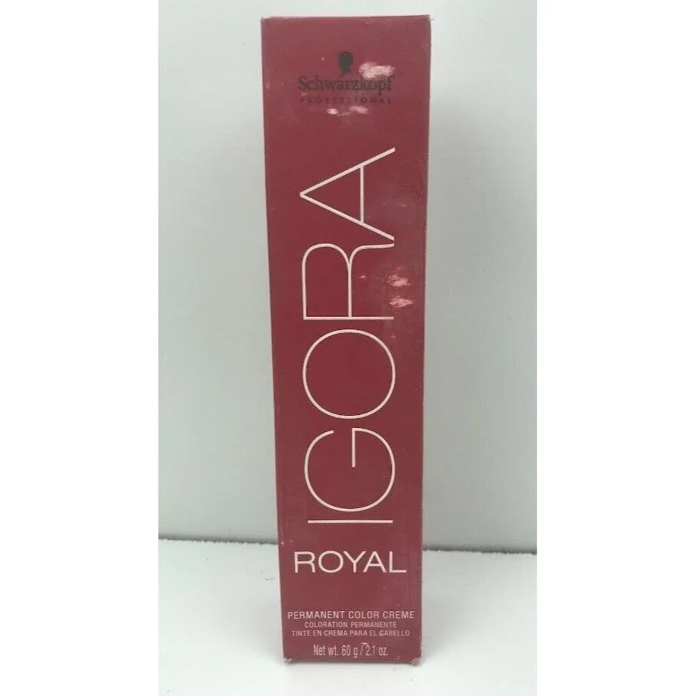 Schwarzkopf Igora Royal Metallics 0-11 Anti Yellow Concentrate - 2.1 Oz - NEW